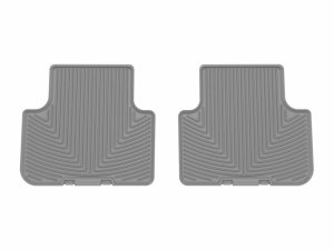Audi Q7 Floor Mats - Rear - WeatherTech - All-Weather - Grey - `17-`25 Audi Q7 Floor Mats - Rear - WeatherTech - All-Weather - Grey - `17-`25