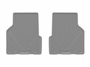 Jeep Compass Rubber Floor Mats - Rear - WeatherTech - All-Weather - Grey - `17-`26 Jeep Compass Rubber Floor Mats - Rear - WeatherTech - All-Weather - Grey - `17-`26