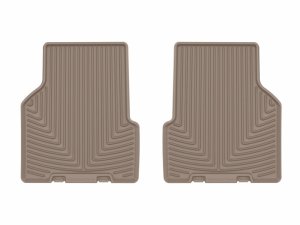 Jeep Compass Floor Mats - Rear - WeatherTech - All-Weather - Tan - `17-`26 Jeep Compass Floor Mats - Rear - WeatherTech - All-Weather - Tan - `17-`26
