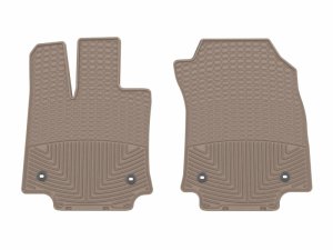 Lexus NX Floor Mats - Front - WeatherTech - All-Weather - Tan - `22-`26 Lexus NX Floor Mats - Front - WeatherTech - All-Weather - Tan - `22-`26