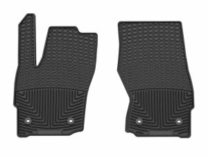 Toyota Tacoma Floor Mats - Front - WeatherTech - All-Weather - Black - `24-`26
