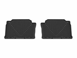 Toyota Tacoma Floor Mats - Rear - WeatherTech - All-Weather - Black - `24-`26