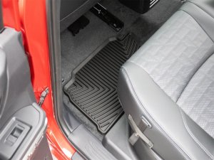 Toyota Tacoma Floor Mats - Rear - WeatherTech - All-Weather - Black - `24-`26