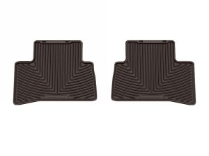 Toyota Corolla Cross Floor Mats - Rear - WeatherTech - All-Weather - Black - `22-`26 Toyota Corolla Cross Floor Mats - Rear - WeatherTech - All-Weather - Black - `22-`26