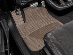 Chrysler 300 Floor Mats - Front - WeatherTech - All-Weather Floor Mats - Tan - `11-`23 Chrysler 300 Floor Mats - Front - WeatherTech - All-Weather Floor Mats - Tan - `11-`23