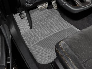 Chrysler 300 Floor Mats - Front - WeatherTech - All-Weather - Grey - `17-`23 Chrysler 300 Floor Mats - Front - WeatherTech - All-Weather - Grey - `17-`23