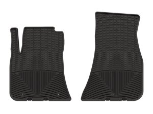 Dodge Challenger Floor Mats - Front - WeatherTech - All-Weather - Black - `17-`23 Dodge Challenger Floor Mats - Front - WeatherTech - All-Weather - Black - `17-`23