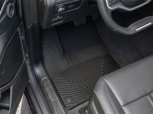 Jeep Grand Wagoneer Floor Mats - Front - WeatherTech - All-Weather - Black - `22-`26