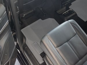 Jeep Grand Wagoneer Floor Mats - Rear - WeatherTech - All-Weather - Grey - `22-`26