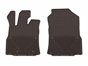 Subaru Ascent Floor Mats - Front - WeatherTech - All-Weather - Cocoa - `19-`26