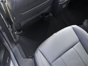 Subaru Ascent Floor Mats - Rear - WeatherTech - All-Weather - Black - `19-`26