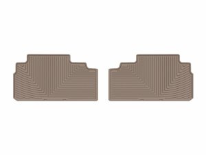 Subaru Ascent Floor Mats - Rear - WeatherTech - All-Weather - Tan - `19-`26