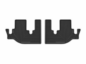 Subaru Ascent Floor Mats - Rear - WeatherTech - All-Weather - Black - `19-`26