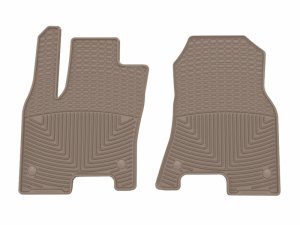 Ram Truck 1500 Floor Mats - Front - WeatherTech - All-Weather - Tan - 2025+
