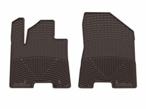 Hyundai Tucson Floor Mats - Front - WeatherTech - All-Weather - Cocoa - `19-`21 Hyundai Tucson Floor Mats - Front - WeatherTech - All-Weather - Cocoa - `19-`21