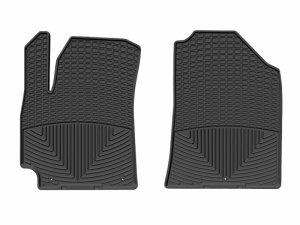 Kia Seltos Floor Mats - Front - WeatherTech - All-Weather - Black - `21-`26 Kia Seltos Floor Mats - Front - WeatherTech - All-Weather - Black - `21-`26
