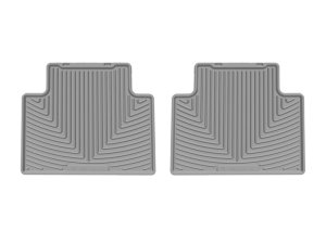Kia Seltos Rubber Floor Mats - Rear - WeatherTech - All-Weather - Grey - `21-`26 Kia Seltos Rubber Floor Mats - Rear - WeatherTech - All-Weather - Grey - `21-`26