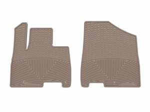 Kia Carnival Floor Mats - Front - WeatherTech - All-Weather - Tan - `22-`26 Kia Carnival Floor Mats - Front - WeatherTech - All-Weather - Tan - `22-`26