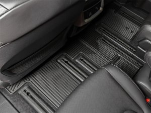 Kia Carnival Floor Mats - Rear - WeatherTech - All-Weather - Black - `22-`26