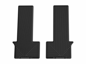 Kia Carnival Floor Mats - Rear - WeatherTech - All-Weather - Black - `25-`26 Kia Carnival Floor Mats - Rear - WeatherTech - All-Weather - Black - `25-`26