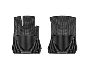 Mercedes-Benz CL-Class Rubber Floor Mats - Front - WeatherTech - All-Weather - Black - `07-`12