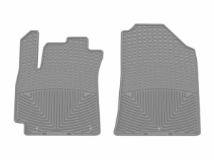 Kia Soul Floor Mats - Rubber - Front - WeatherTech - All-Weather - Grey - `20-`25 Kia Soul Floor Mats - Rubber - Front - WeatherTech - All-Weather - Grey - `20-`25