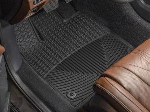 Acura MDX Floor Mats - Front - WeatherTech - All-Weather - Black - `22-`26