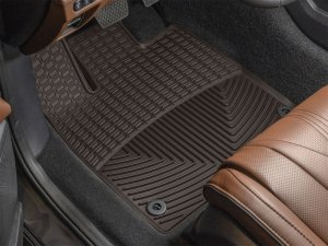 Acura MDX Floor Mats - Front - WeatherTech - All-Weather - Cocoa - `22-`26