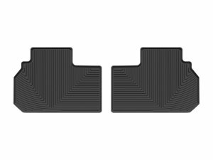 Buick Enclave Floor Mats - Rear - WeatherTech - All-Weather - Black - `25-`26 Buick Enclave Floor Mats - Rear - WeatherTech - All-Weather - Black - `25-`26