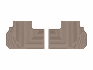 Buick Enclave Floor Mats - Rear - WeatherTech - All-Weather - Tan - `25-`26 Buick Enclave Floor Mats - Rear - WeatherTech - All-Weather - Tan - `25-`26
