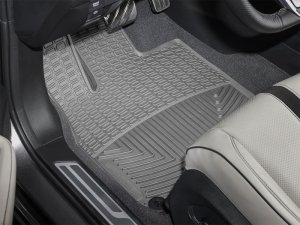 Acura RDX Floor Mats - Rubber - Front - WeatherTech - All-Weather - Grey - `19-`26