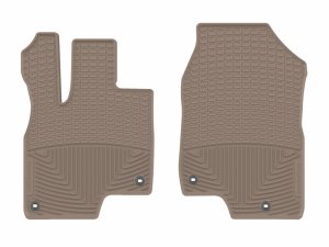 Acura RDX Floor Mats - Front - WeatherTech - All-Weather - Tan - `19-`26 Acura RDX Floor Mats - Front - WeatherTech - All-Weather - Tan - `19-`26