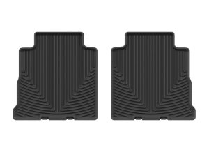 Nissan Kicks Rubber Floor Mats - Rear - WeatherTech - All-Weather - Black - `18-`24