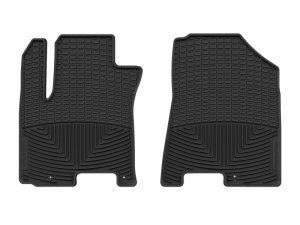Hyundai Venue Floor Mats - Front - WeatherTech - All-Weather - Black - `20-`26 Hyundai Venue Floor Mats - Front - WeatherTech - All-Weather - Black - `20-`26