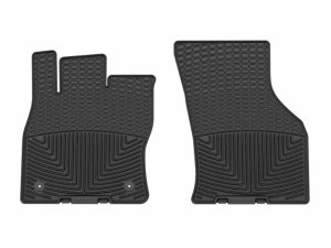 Volkswagen Jetta Floor Mats - Front - WeatherTech - All-Weather - Black - `19-`25 Volkswagen Jetta Floor Mats - Front - WeatherTech - All-Weather - Black - `19-`25