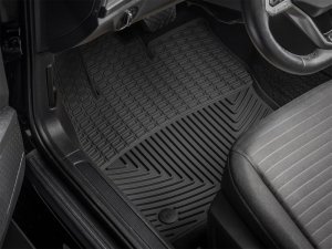 Volkswagen Jetta Floor Mats - Front - WeatherTech - All-Weather - Black - `19-`25