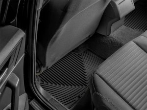 Volkswagen Jetta Rear Floor Mats - WeatherTech - All-Weather - Black - `19-`25 Volkswagen Jetta Rear Floor Mats - WeatherTech - All-Weather - Black - `19-`25