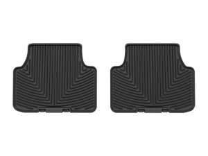 Volkswagen Jetta Rear Floor Mats - WeatherTech - All-Weather - Black - `19-`25