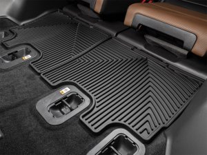 Lexus GX Floor Mats - Rear - WeatherTech - All-Weather - Black - `24-`26