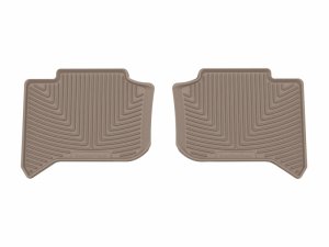 Toyota 4Runner Floor Mats - Rear - WeatherTech - All-Weather - Tan - `25-`26 Toyota 4Runner Floor Mats - Rear - WeatherTech - All-Weather - Tan - `25-`26
