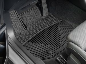 BMW X3 Rubber Floor Mats - Front - WeatherTech - All-Weather - Black - `25-`26