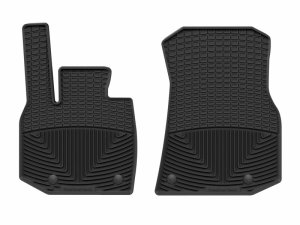 BMW X3 Rubber Floor Mats - Front - WeatherTech - All-Weather - Black - `25-`26 BMW X3 Rubber Floor Mats - Front - WeatherTech - All-Weather - Black - `25-`26