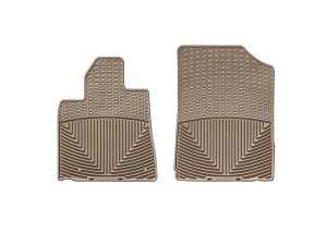 Toyota Sequoia Front Rubber Mats - WeatherTech - All-Weather - Tan - `08-`11