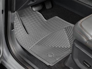 Ford Expedition Floor Mats - Front - WeatherTech - All-Weather - Grey - `25-`26