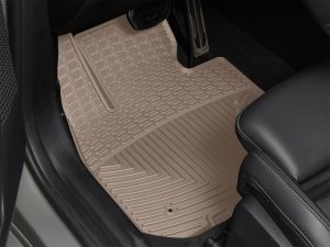 BMW X2 Floor Mats - Front - WeatherTech - All-Weather - Tan - `18-`23 BMW X2 Floor Mats - Front - WeatherTech - All-Weather - Tan - `18-`23