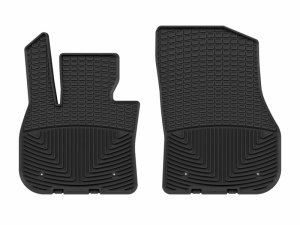 BMW X1 Rubber Floor Mats - Front - WeatherTech - All-Weather - Black - `23-`26 BMW X1 Rubber Floor Mats - Front - WeatherTech - All-Weather - Black - `23-`26