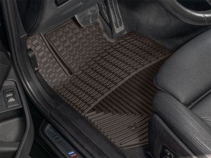 BMW 3-Series Floor Mats - Front - WeatherTech - All-Weather - Cocoa - `19-`26