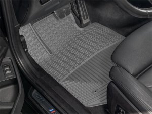 BMW 4-Series Floor Mats - Front - WeatherTech - All-Weather - Grey - `22-`26