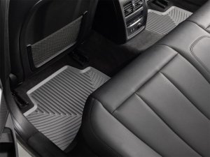 BMW M3 Rubber Mats - Rear - WeatherTech - All-Weather - Grey - `21-`26
