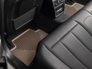 BMW M3 Floor Mats - Rear - WeatherTech - All-Weather - Tan - `21-`26
